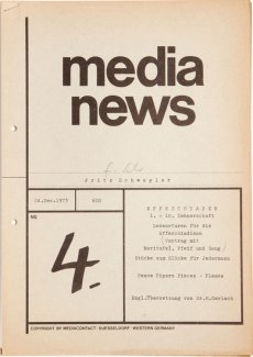 Dietmar Kirves, media News 4, Cover