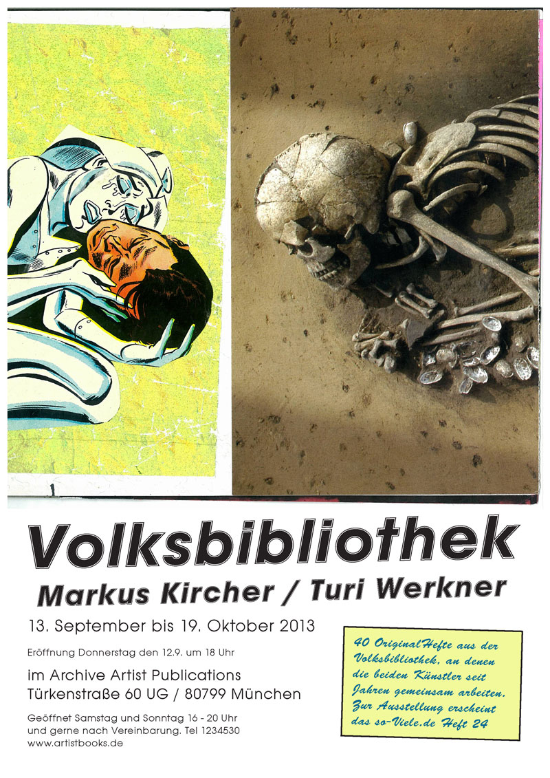 Volksbibliothek Plakat 2013